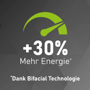 +30% mehr Energie