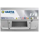 Zweites Bild von Varta N70 Blue Dynamic EFB 570500076 Autobatterie 70Ah 12V