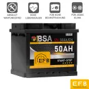 Zweites Bild von BSA EFB Autobatterie 50Ah 12V