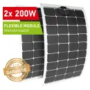 Haupt Bild von SIGA Solarpanel flexibel 400W Solarmodul 2x 200W