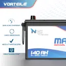 Zweites Bild von NRG AGM Batterie 180Ah 12V 1500A/EN Dual Marine EP1500