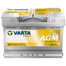 Haupt Bild von Varta A7 Silver Dynamic AGM 570 901 076 Batterie 70Ah 12V Autobatterie