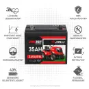 Zweites Bild von Langzeit Rasentraktor Batterie 35Ah 12V AGM PPR