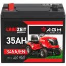Haupt Bild von Langzeit Rasentraktor Batterie 35Ah 12V AGM PPL