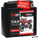 Haupt Bild von Langzeit Gel Motorradbatterie 6N11A-1B/3A 6V 11Ah