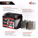 Langzeit Gel Motorradbatterie 6N11A-1B/3A 6V 11Ah