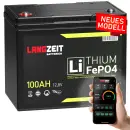 Haupt Bild von LANGZEIT LiFePO4 100Ah Bluetooth BMS 12V Mini Lithium Batterie