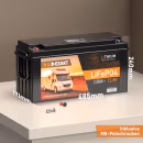 Exakt LiFePO4 Batterie 230Ah 12V Lithium Batterie