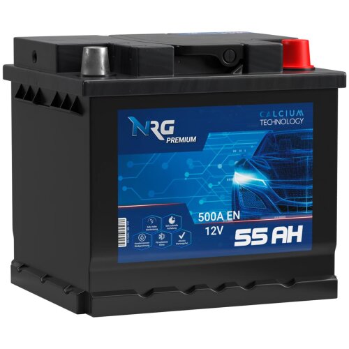 NRG Autobatterie 55Ah 12V, 48,90 €