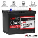 Zweites Bild von Langzeit Asia Starter Autobatterie PPR 80Ah 12V