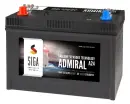 Haupt Bild von SIGA Admiral Bootsbatterie 70Ah 12V