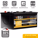 BSA Truck Star LKW Batterie 235Ah 12V Merkmale