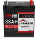 Zweites Bild von Langzeit Asia Starter Autobatterie PPR 38Ah 12V