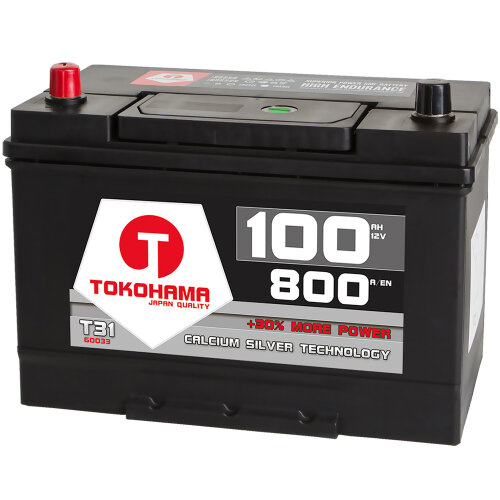 Tokohama Asia Autobatterie PPL 100Ah 12V