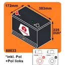 Zweites Bild von Tokohama Asia Autobatterie PPL 100Ah 12V