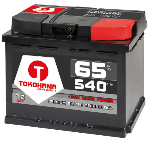 Tokohama Autobatterie 65Ah 12V