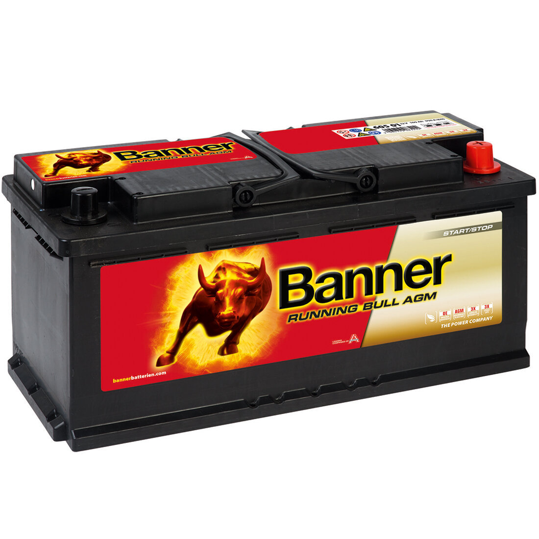 Banner Running Bull AGM 605 01 Starterbatterie 105Ah 12V, 188,50 €