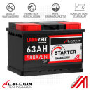 Langzeit Starter Autobatterie 63Ah 12V