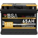 Haupt Bild von BSA Performance Autobatterie 65Ah 12V
