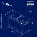 NRG Premium Autobatterie 74Ah 12V