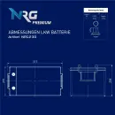 Zweites Bild von NRG Premium LKW Batterie 230Ah 12V