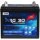 NRG Rasentraktor Starterbatterie PPR 30Ah 12V