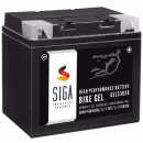 SIGA Bike Gel Motorrad Batterie Y60-N30L-A 30Ah 12V Seitenansicht
