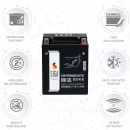 SIGA Bike Gel Motorrad Batterie YB14L-A2 14Ah 12V Nutzen 