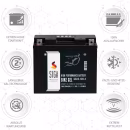 SIGA Bike Gel Motorrad Batterie YT12B-BS 11Ah 12V Merkmale