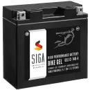 Haupt Bild von SIGA Bike Gel Motorrad Batterie YT14B-4 14Ah 12V