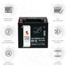 Zweites Bild von SIGA Bike Gel Motorrad Batterie YTX14-BS 14Ah 12V