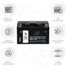 Zweites Bild von SIGA Bike Gel Motorrad Batterie YTZ10-S 9AH 12V