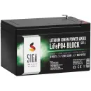 Zweites Bild von SIGA Lithium Batterie LiFePO4 12Ah 12V