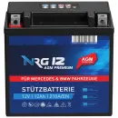 Zweites Bild von NRG Stützbatterie Mercedes Benz A2115410001 BMW 61217586977 12Ah 12V AGM