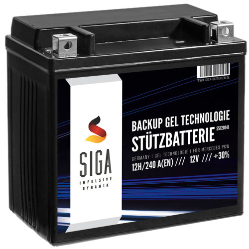 SIGA Backup Gel Stützbatterie 12Ah 12V