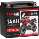 Haupt Bild von Langzeit Gel Motorradbatterie YTX14-BS 14Ah 12V