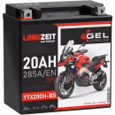 Langzeit Gel Motorradbatterie YTX20CH-BS 20Ah 12V Frontbild