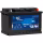 NRG Premium Autobatterie 72Ah 12V Seitenansicht