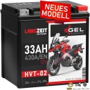 Langzeit Gel Motorradbatterie HVT-02 33Ah 12V