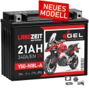 Langzeit Gel Motorradbatterie Y50-N18L-A 21Ah 12V