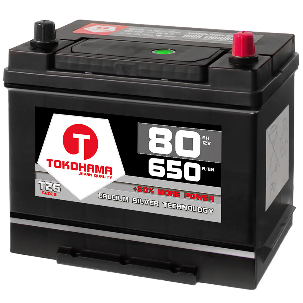 Tokohama Asia Autobatterie PPR 80Ah 12V, 78,90 €