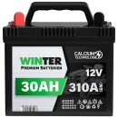 WINTER Premium Rasentraktor Batterie 30Ah 12V 310A/EN