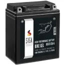 Haupt Bild von SIGA Bike Gel Motorradbatterie YB12A-A 12Ah 12V