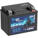 Zweites Bild von NRG AGM Motorradbatterie YTX4L-BS 4,5Ah 12V