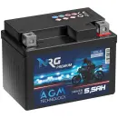 Zweites Bild von NRG AGM Motorradbatterie YB4L-B 5,5Ah 12V
