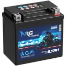 Zweites Bild von NRG AGM Motorradbatterie YTX5L-BS 5,5Ah 12V