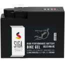 SIGA Bike Gel Motorrad Batterie 2,5Ah 12V