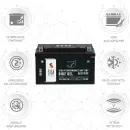 Zweites Bild von SIGA Bike Gel Motorrad Batterie 7Ah 12V