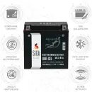Zweites Bild von SIGA Bike Gel Motorrad Batterie 8Ah 12V