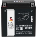 SIGA Bike Gel Motorrad Batterie 8Ah 12V